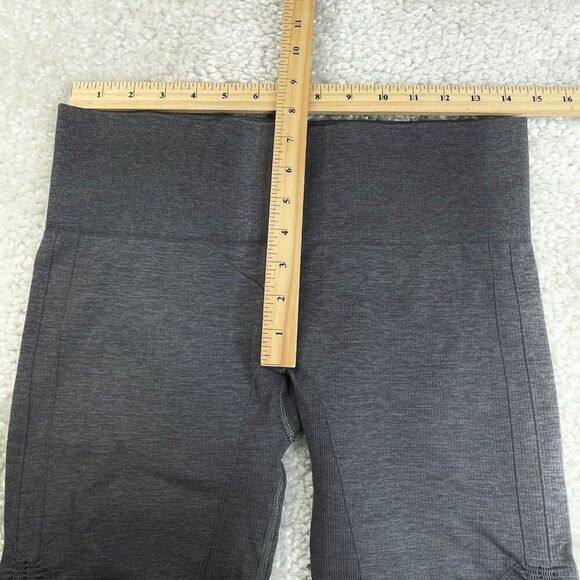 Lululemon In The Flow Crop Legging Heathered Gray - Picture 9 of 12